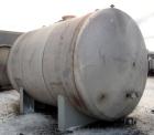 Used Chicago Boiler Company Pressure Tank, 8000 Gallon, 304L Stainless Steel, Horizontal. 114