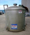 Used Chicago Boiler Company, Approximate 1,000 Gallon, 304 Stainless Steel.