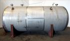 Used Circleville Metal Works Pressure Tank, Approximately 4000 Gallons, 304L Stainless Steel, Horizontal. 84