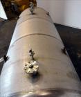 Used Circleville Metal Works Pressure Tank, Approximately 4000 Gallons, 304L Stainless Steel, Horizontal. 84