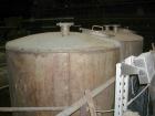 USED: Cream City Fabricators tank, 1835 gallon, stainless steel. Approximate 52