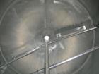 Used- Creamery Package Tank, 1000 gallon, 304 stainless steel, vertical. 72