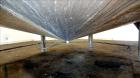 Used Crepaco Tank, 3500 Gallons, 304 Stainless Steel, Vertical. Approximate 96