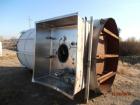 Used Stainless Steel APV Crepaco, Tank, 3,000 Gallon,