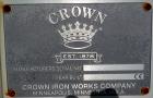 Unused- Crown Iron Works Pressure Tank, 1100 Gallon, 316L Stainless Steel, Verti