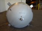 Unused- Crown Iron Works Pressure Tank, 1100 Gallon, 316L Stainless Steel, Verti