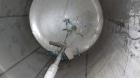Used Custom Metalcraft Tank, 4,476 Gallon, 304 Stainless Steel, Vertical. Approximately 98” diameter x 120” straight side, dished top and bottom. Rated atmospheric at 210 degrees F.  Off center top e...
