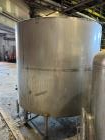 Used Industries D'Acler Tank, Approximate 6625 Liter (1750 Gallon), 304 Stainless Steel, Vertical. Approximate 78
