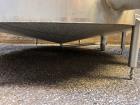 Used Industries D'Acler Tank, Approximate 6625 Liter (1750 Gallon), 304 Stainless Steel, Vertical. Approximate 78