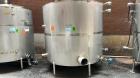 Used Industries D'Acler Tank, Approximate 6625 Liter (1750 Gallon), 304 Stainless Steel, Vertical. Approximate 78