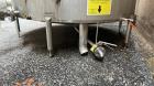 Used Industries D'Acler Tank, Approximate 6625 Liter (1750 Gallon), 304 Stainless Steel, Vertical. Approximate 78