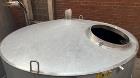 Used Industries D'Acler Tank, Approximate 4730 Liter (1249 Gallon), 316 Stainless Steel, Vertical. Approximate 72