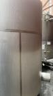 Used Industries D'Acler Tank, Approximate 4730 Liter (1249 Gallon), 316 Stainless Steel, Vertical. Approximate 72