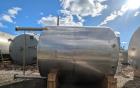 Used DCI 3,000 Gallon Stainless Steel Mix Tank – 316 SS, Agitated, Vertical