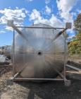 Used DCI 3,000 Gallon Stainless Steel Mix Tank – 316 SS, Agitated, Vertical