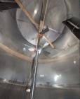 Used DCI 3,000 Gallon Stainless Steel Mix Tank – 316 SS, Agitated, Vertical