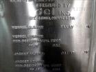 Used DCI Pressure Tank, 1000 Gallon, 316L Stainless Steel, Vertical. 76