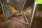 Used 1000 Gallon Stainless Steel Single Wall Tank