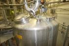 Used 1000 Gallon Stainless Steel Single Wall Tank