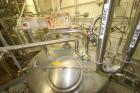 Used 1000 Gallon Stainless Steel Single Wall Tank