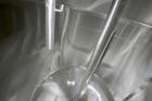 Used 1000 Gallon Stainless Steel Single Wall Tank