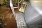 Used 1000 Gallon Stainless Steel Single Wall Tank