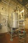 Used 2000 Gallon Stainless Steel Single Wall Tank
