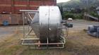 DCI 1,000 Gallon Stainless steel jacketed tank.