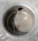 Used Stainless Steel Damrow Round End Open Finishing Vat, Model DL42SS
