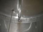 Used Delaval tank, 4,803 gallon (4000 Imperial), 304 stainless steel, horizontal.  Approximately 95