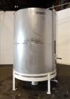 Used 2500 Gallon Douglas Brothers 304 Stainless Steel Vertical Tank