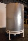 Used 2500 Gallon Douglas Brothers 304 Stainless Steel Vertical Tank