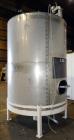 Used 2500 Gallon Douglas Brothers 304 Stainless Steel Vertical Tank