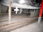 Used- Ertel Tank, 2000 gallon, stainless steel, vertical. Approximately 80