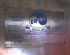 Used- Ertel Tank, 2000 gallon, stainless steel, vertical. Approximately 80