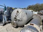 Used ExceleTech 2500 Gallon 304 Stainless Steel Vertical Pressure Tank – 430 PSI @ 450°F, 6' Dia x 12' Straight Side, Insulated