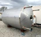 Used- Mueller Stainless Steel 4,000 Gallon Pressure Tank