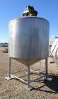 Used- Feldmeier 1,000 Gallon Mix Tank.