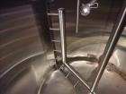 Used Feldmeier Mix Tank, 2,000 Gallon, 304 Stainless Steel, Vertical.