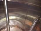 Used Feldmeier Mix Tank, 2,000 Gallon, 304 Stainless Steel, Vertical.