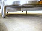 Used Feldmeier Mix Tank, 2,000 Gallon, 304 Stainless Steel, Vertical.
