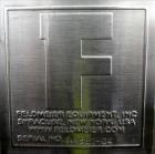 Used Feldmeier Mix Tank, 2,000 Gallon, 304 Stainless Steel, Vertical.