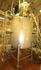 Used Feldmeier 1000 Gallon Sanitary Mix Tank with Admix Rotosolver High Shear Mixer | Stainless Steel | CIP | 40 HP