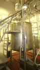 Used Feldmeier 1000 Gallon Sanitary Mix Tank with Admix Rotosolver High Shear Mixer | Stainless Steel | CIP | 40 HP
