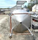 Used Feldmeier 1000 Gallon Sanitary Mix Tank with Admix Rotosolver High Shear Mixer | Stainless Steel | CIP | 40 HP