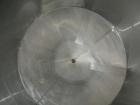 Used Feldmeier Tank, 1900 gallon, 316 stainless steel, vertical. 80