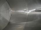 Used Feldmeier Tank, 1900 gallon, 316 stainless steel, vertical. 80