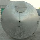 Used Feldmeier Tank, 1900 gallon, 316 stainless steel, vertical. 80