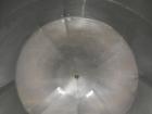 Used- Feldmeier Tank, 1900 gallon, 316 stainless steel, vertical. 80