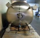 Used- Feldmeier Pressure Tank, 2000 Gallon. Stainless steel construction, approximate 72